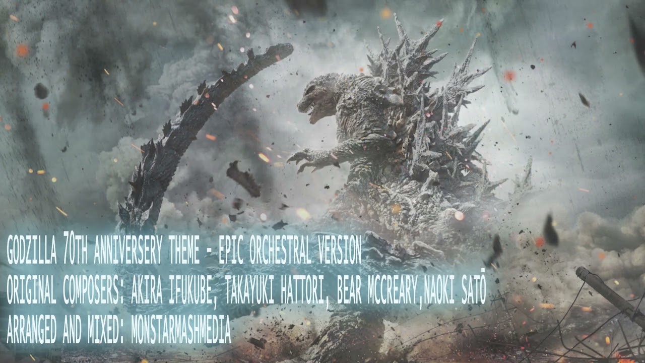 Godzilla 70th Anniversary Epic Orchestral Version - By MonstarMashMedia