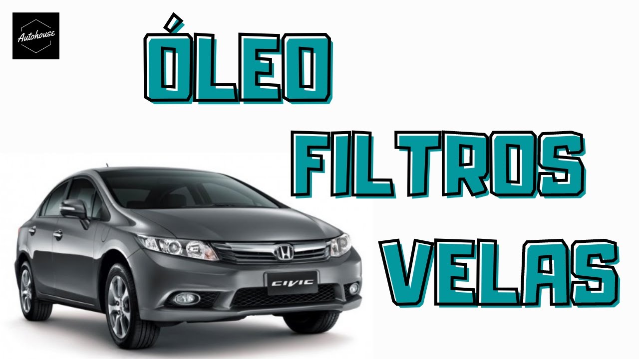 New Civic ///  Troca do Óleo + Filtros + Limpeza das velas