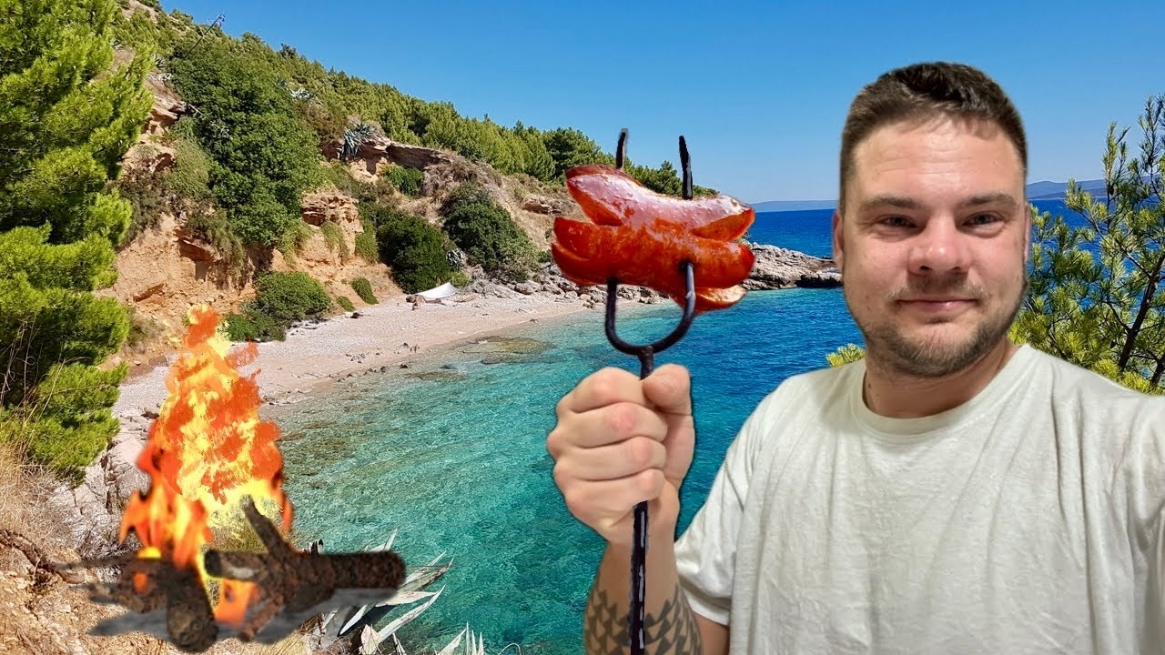 Poreč, Červar Porat a opékání buřtů.