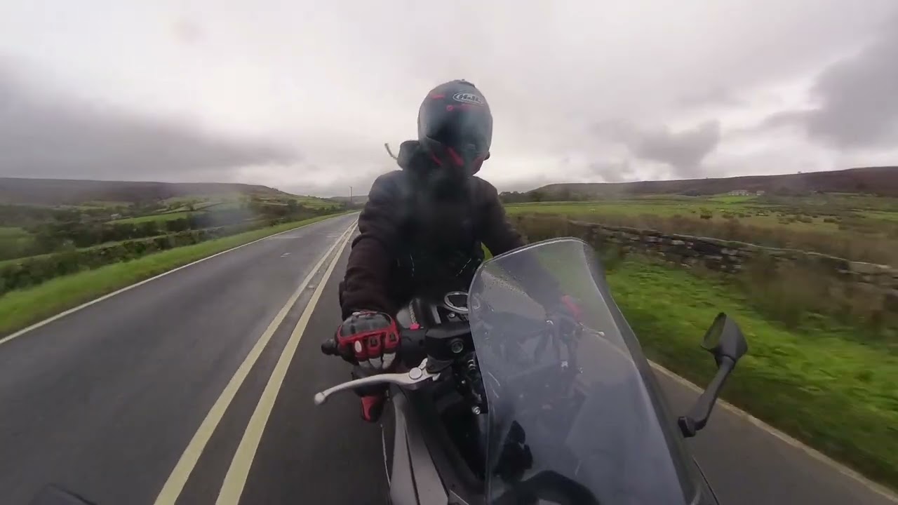 first time to helmsly with the mrs pillion
