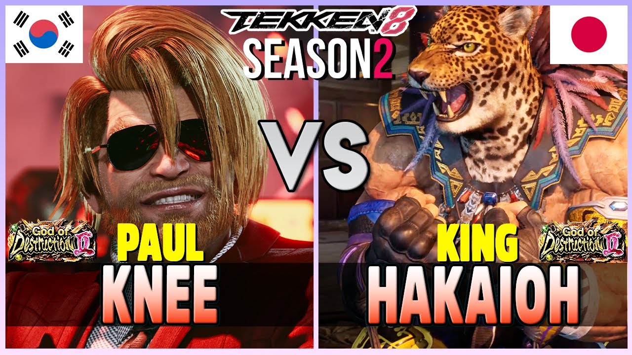 Tekken 8  ▰  KNEE (Paul) Vs HAKAIOH (King) ▰ Epic Legendary Matches!