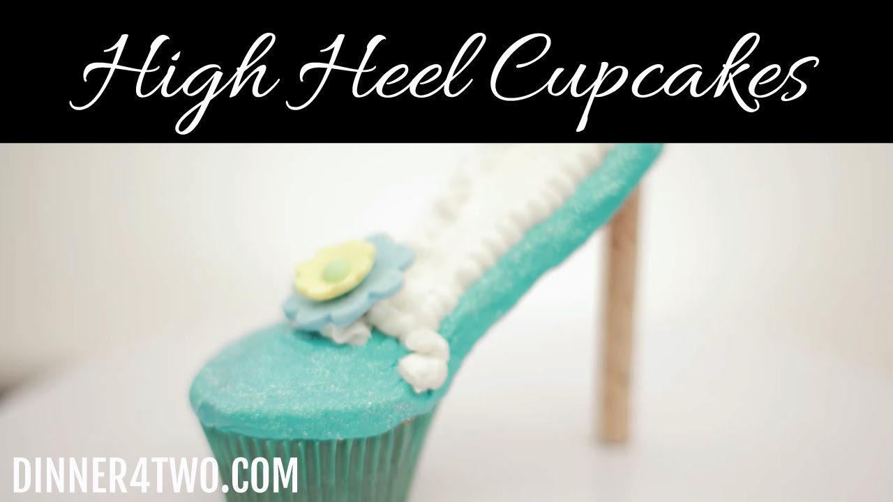 high heel cupcakes