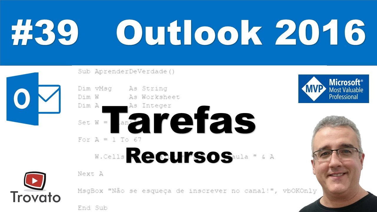 #39 – Tarefas – Recursos de cadastro e uso
