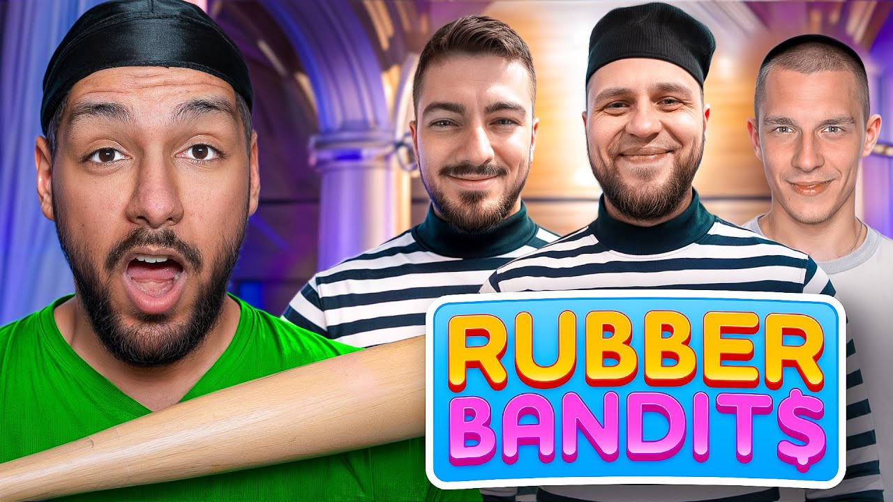 WIELKIE EMOCJE W NOWEJ GRZE! *RUBBER BANDITS*