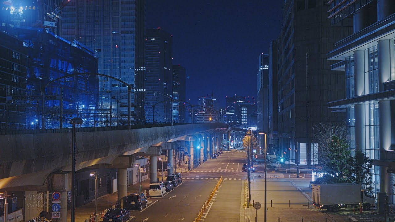 4K HDR｜夜ふかし散歩｜ Akihabara  to Tokyo