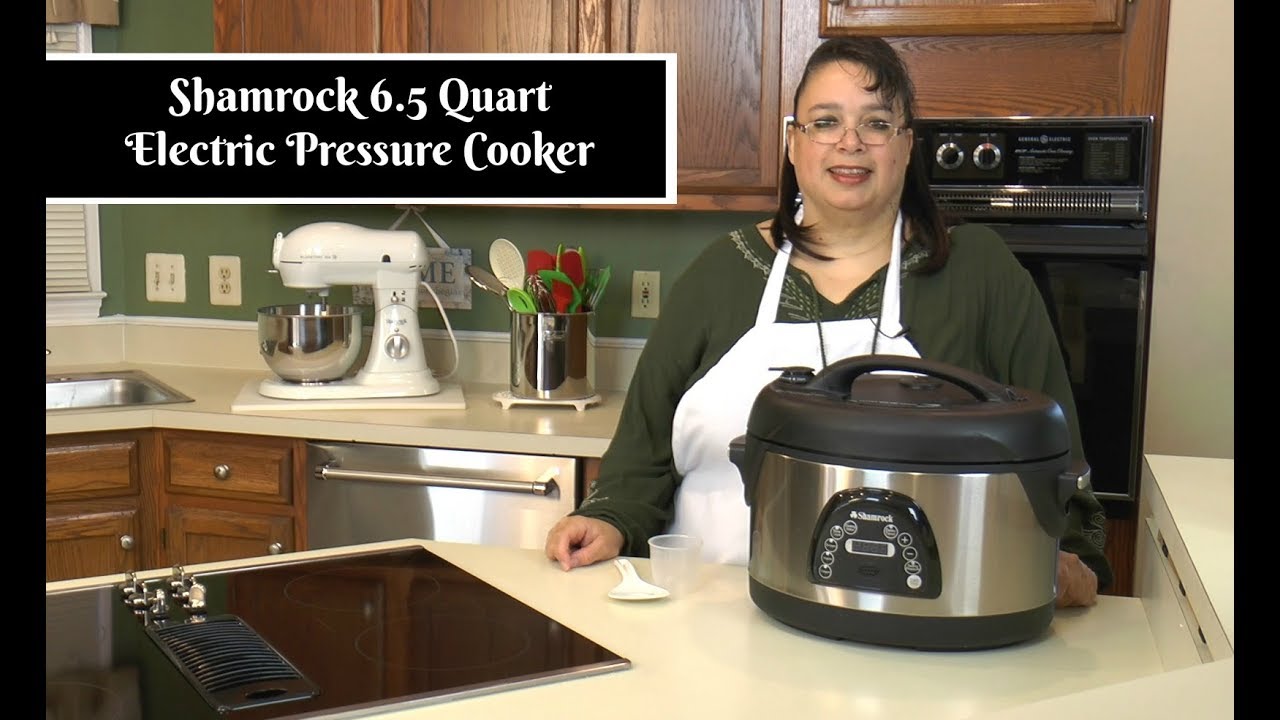 Shamrock 6 Quart Electric Pressure Cooker with Voice Command Unboxing ~ Amy Learns to Cook