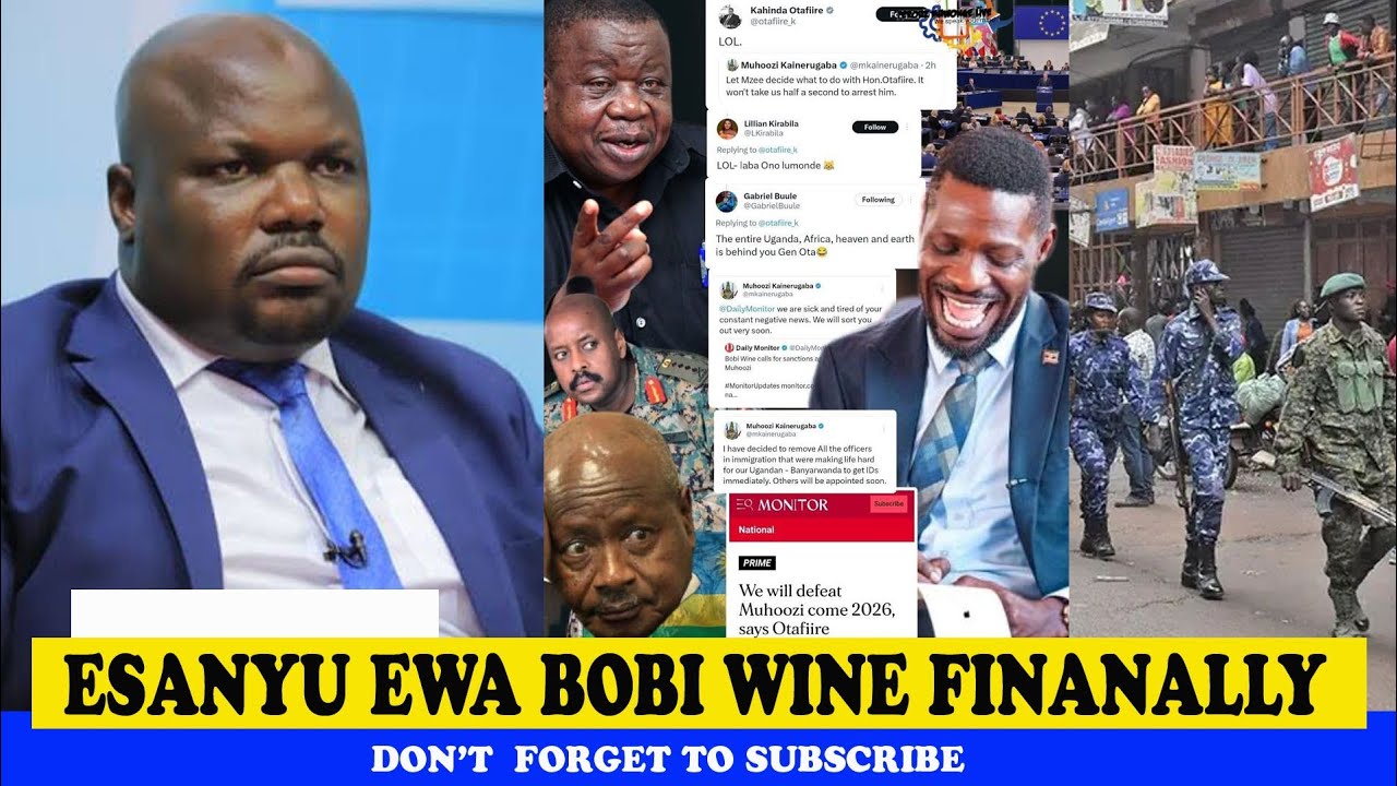 Esanyu Ewa Bobi Wine Finally; Mubarak Munyagwa Today