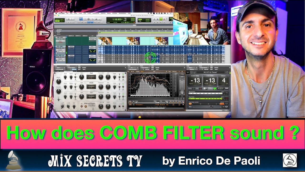 So, how does COMB FILTER really sound? (English) - Mix Secrets TV - Enrico De Paoli