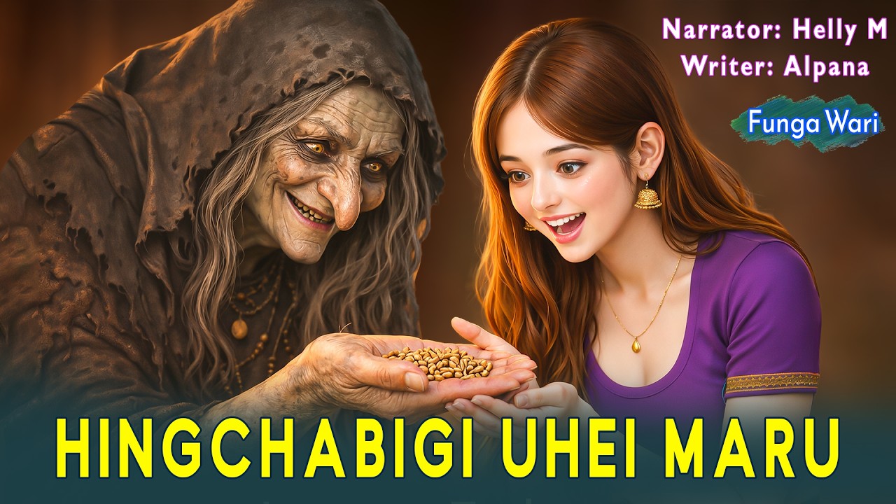 Hingchabigi Uhei Maru || Phunga Wari Manipuri || Helly Maisnam🎤 || Alpana ✍️