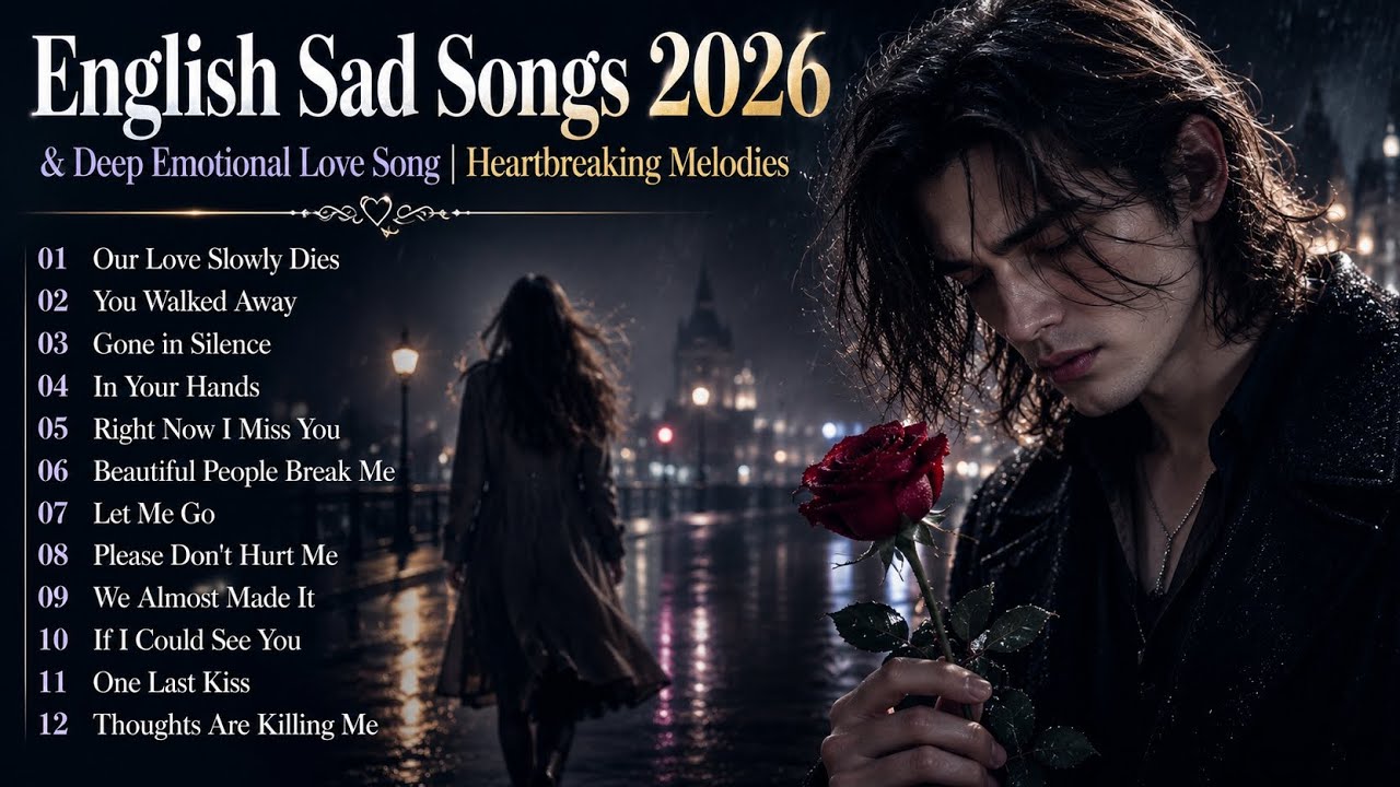 Beautiful Sad Love Songs 2026 English Love Sad Songs Playlist SanzMusic