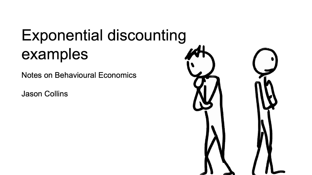 Exponential discounting examples