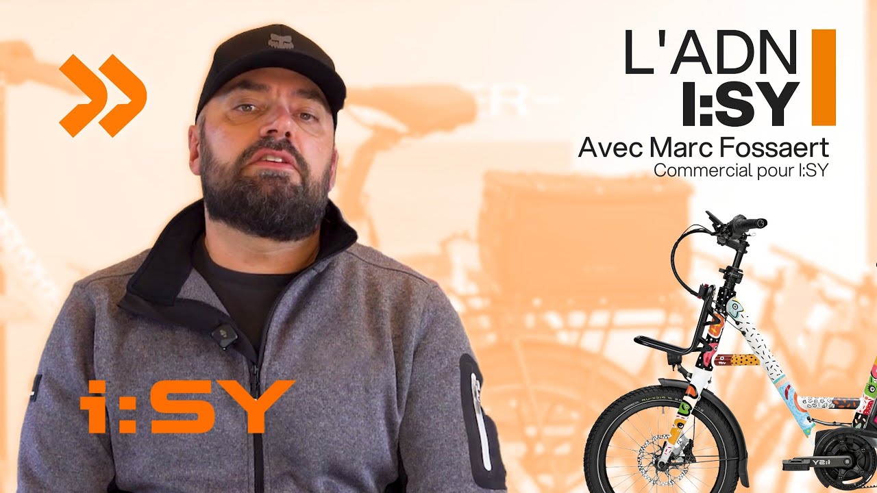 i:SY : Le vélo urbain compact qui change tout ! | Interview Marc Fossaert