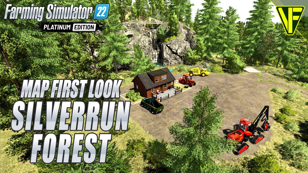 Giants' BEST Farming Simulator 22 Map? | Silverrun Forest 1st Look | FS22 Platinum Edition