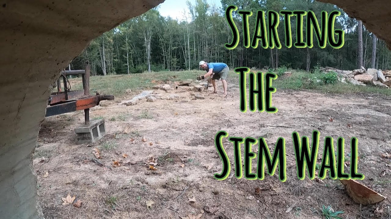 Starting the Stem Wall