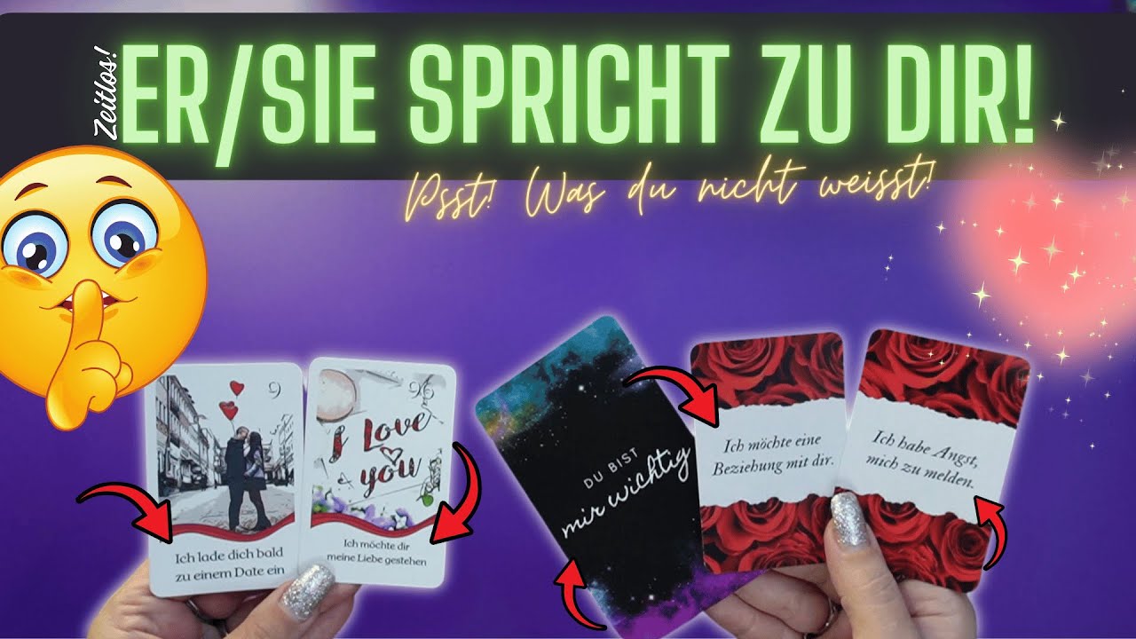 ER SPRICHT ZU DIR! ❤️🧔🏻‍♂️❤️