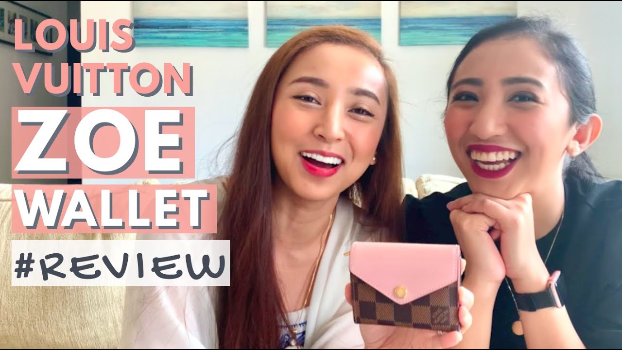 LOUIS VUITTON ZOE WALLET REVIEW | WHAT FITS!