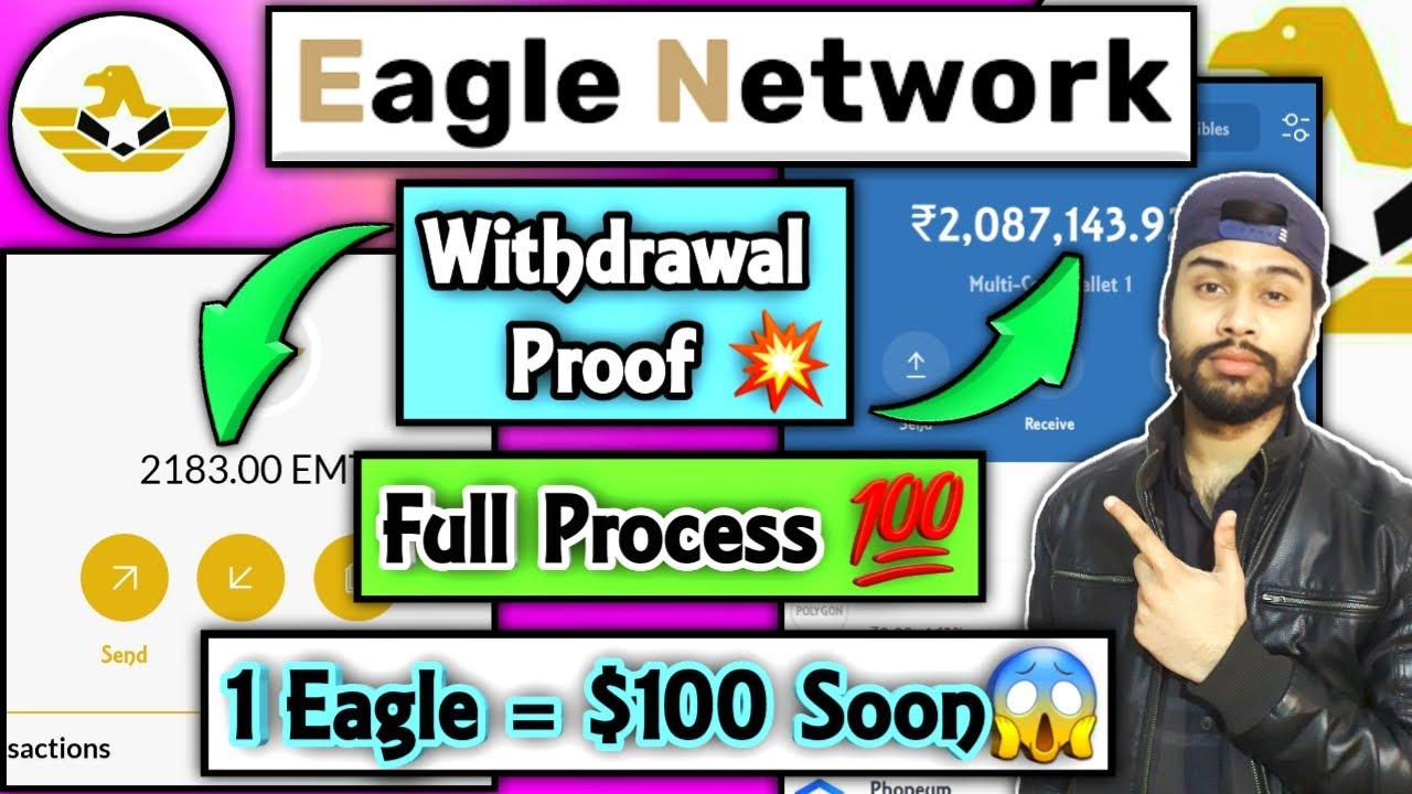 Eagle Network | Eagle Network Withdrawal Proof | New Update On Withdrawal & CryptoKara Wallet Review