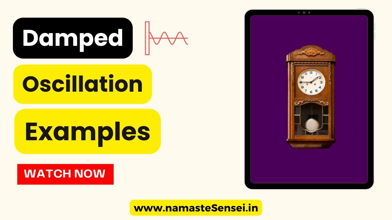 5 Real Life Examples Of Damped Oscillation ⚖️ In Physics 🚀