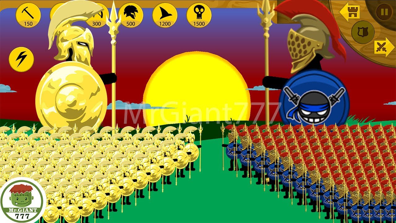 THE STRONGEST GOLDEN SPEARTON VS CRAZYJAY SPEARTON, FINAL BOSS | Stick War Legacy Mod | MrGiant777