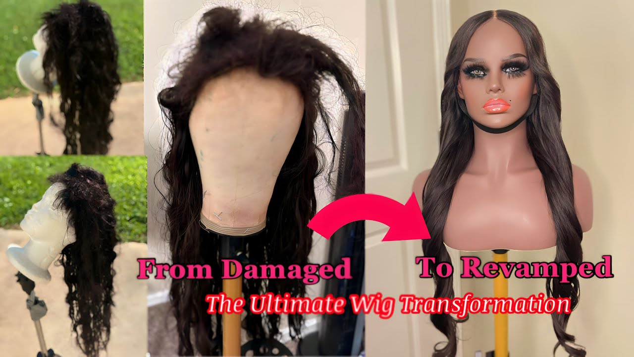 Watch Me Revive This Matted Human Hair Body wave Wig | Detailed Tutorial ​⁠