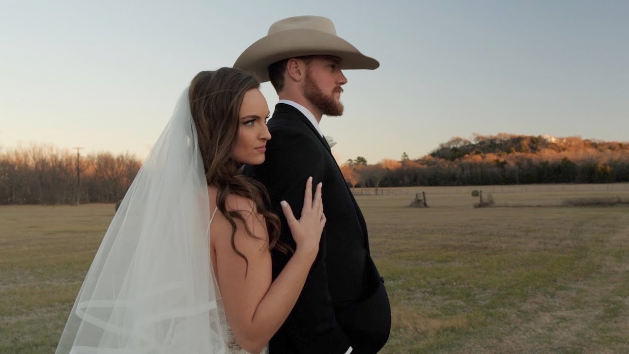 Brooke and Logan Highlights // Wedding at The Brooks at Weatherford