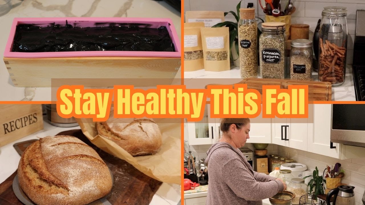 Homestead Cold & Flu Prep | Natural Remedies, Soap & Cozy Fall Homemaking