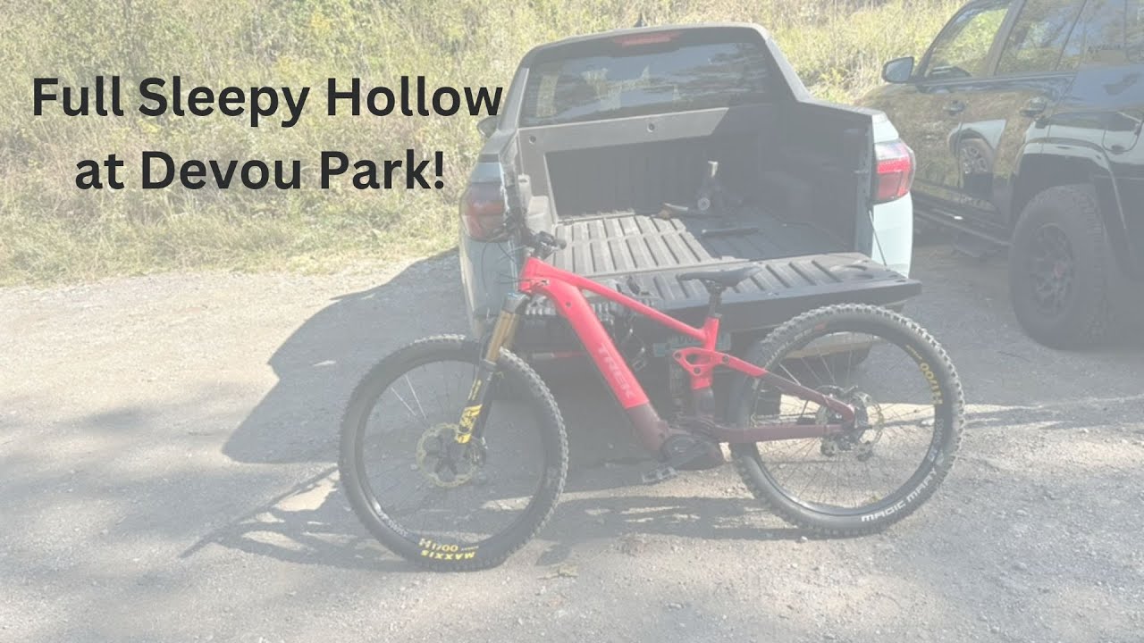 Full sleepy hollow trail at Devou Park