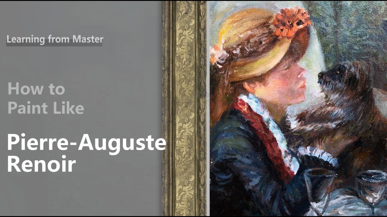 How to Paint Like Pierre - Auguste Renoir | Figure Painting | Acrylic