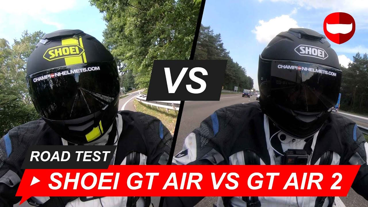 Shoei GT Air 2 vs GT Air - Road Test - ChampionHelmets.com