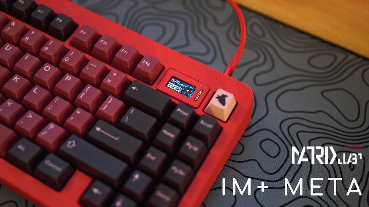 MatrixLab IM+ Meta | Hotswap PCB | Red Jacket Switches