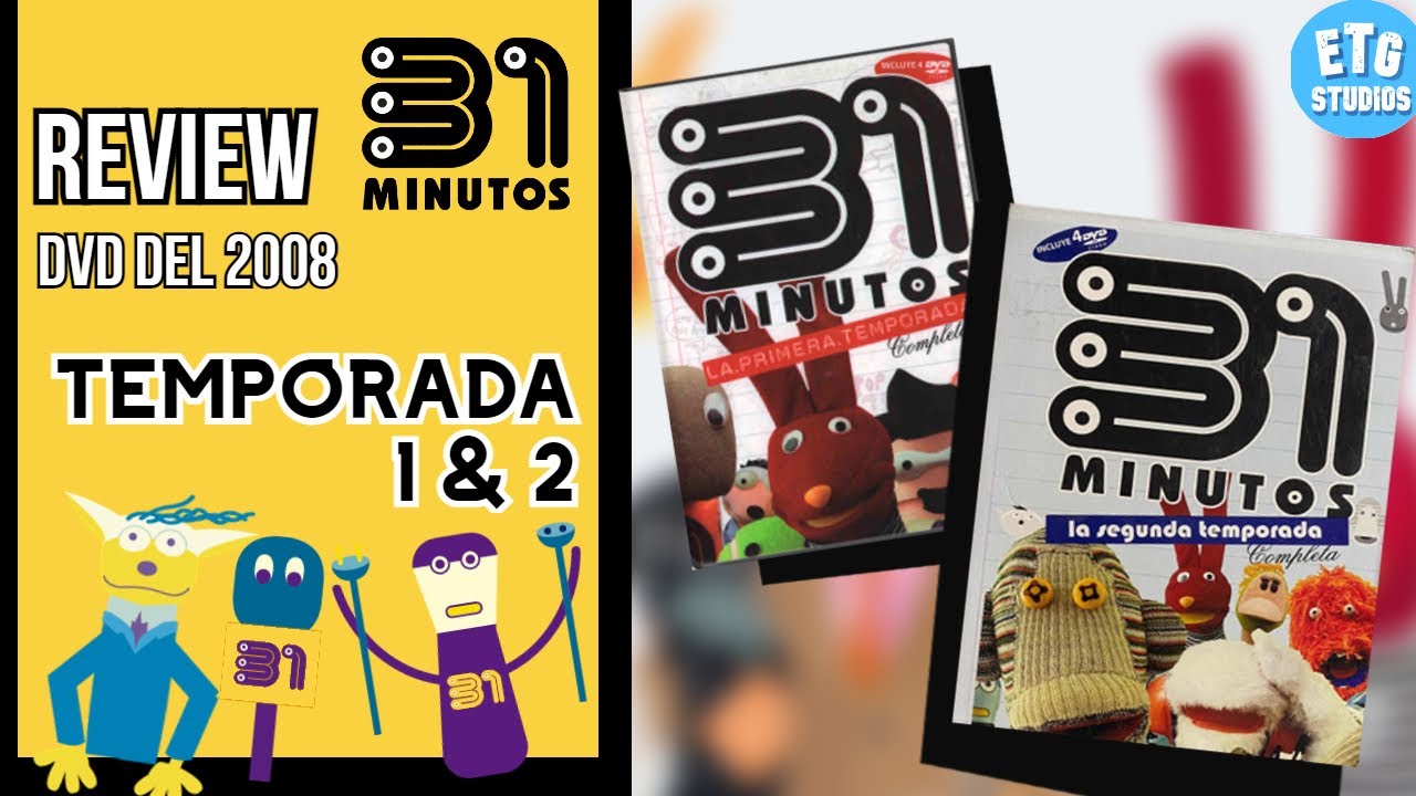 31 Minutos Temporada 1 - 2 - Menús y Extras -  DVD - 2009 - (Menú, extras y fragmento)