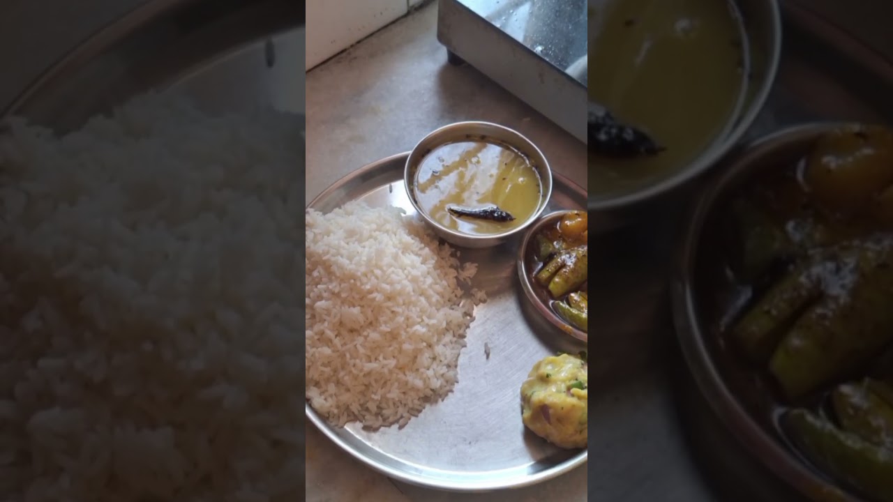 Everyday day lunch thali idea #shorts #cooking #dinner #lunch #leenaverma #tranding