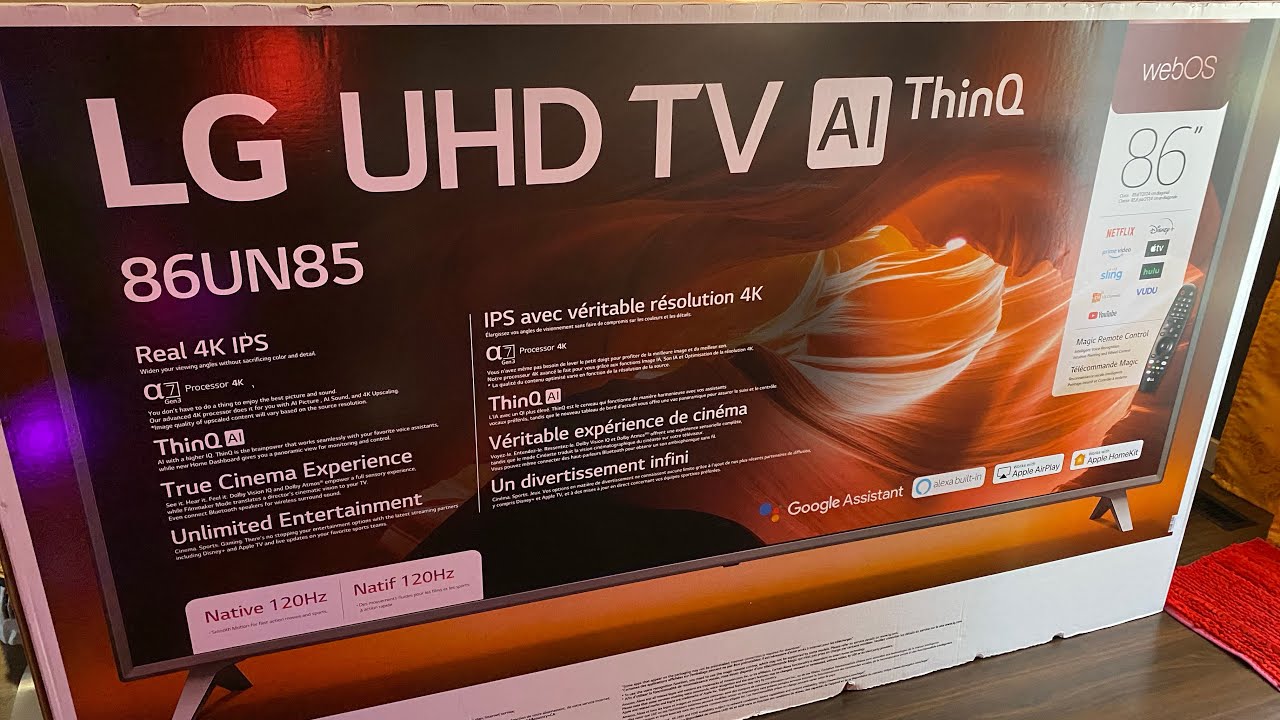 ОБЗОР 86-ДЮЙМОВОГО 4K UHD SMART LED-ТЕЛЕВИЗОРА LG | СТОИТ ЛИ ОНО ТОГО | РАСПАКОВКА С ДЕТЬМИ