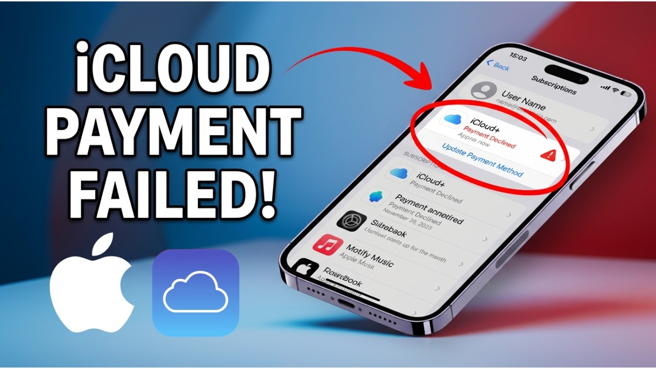 There Was a Problem With Your iCloud Subscription Payment | Problem With iCloud subscription