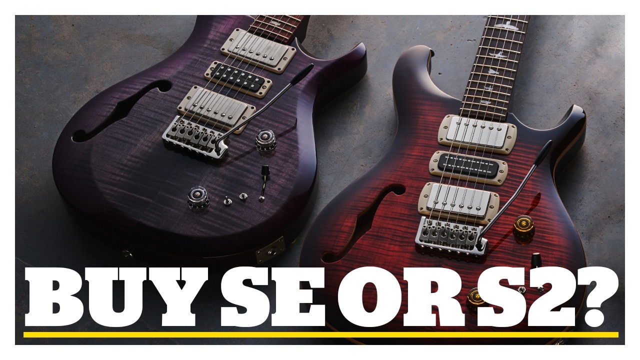 PRS Special Semi Hollow shootout – buy the entry-level SE or save for the USA-made S2?