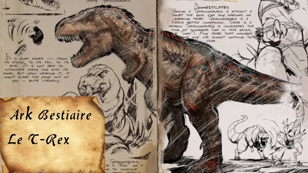 Le T-Rex - Ark Bestiaire