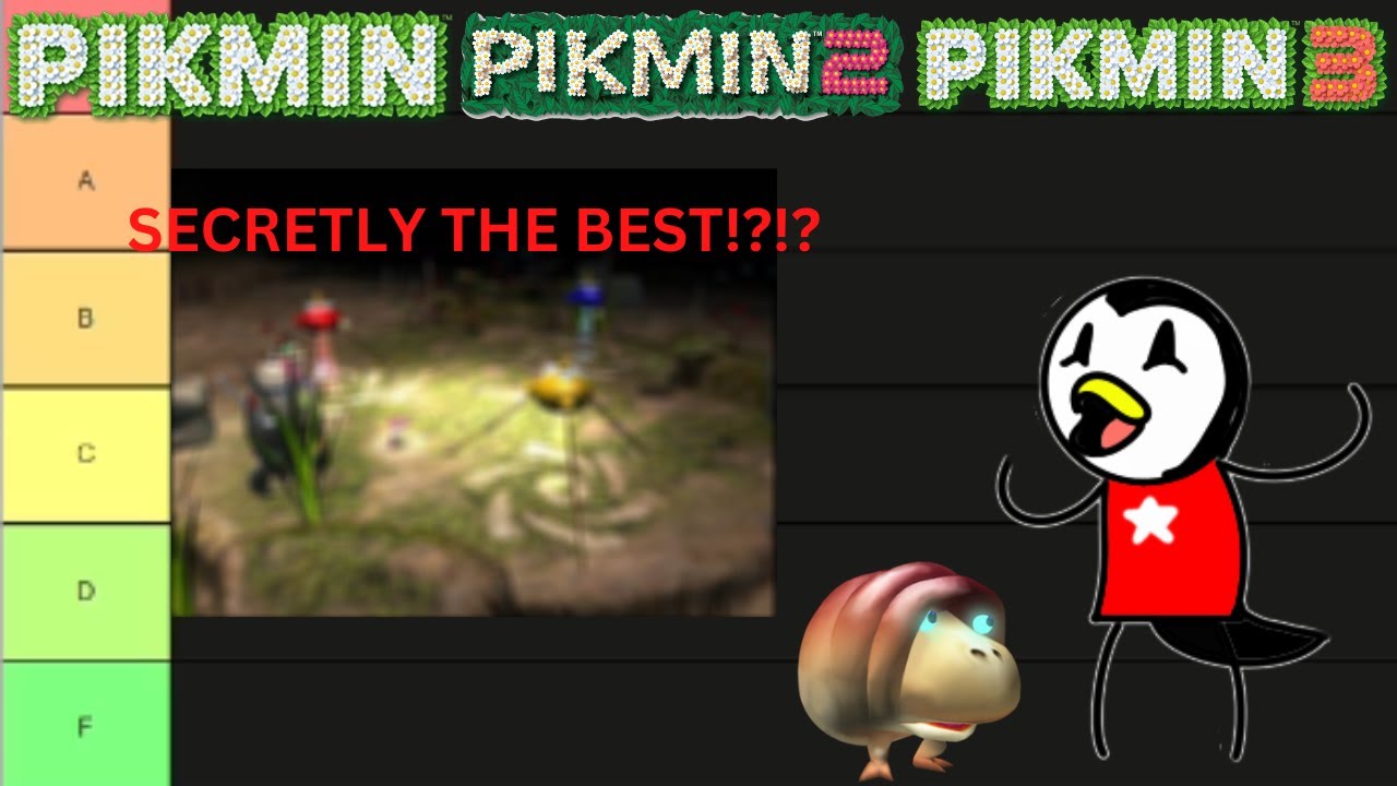 Ranking ALL MAIN Pikmin Areas in the ENTIRE SERIES!!!