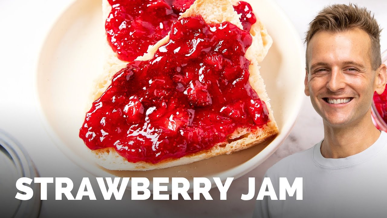 Classic Strawberry Jam Recipe (Pectin Method + How to Can)