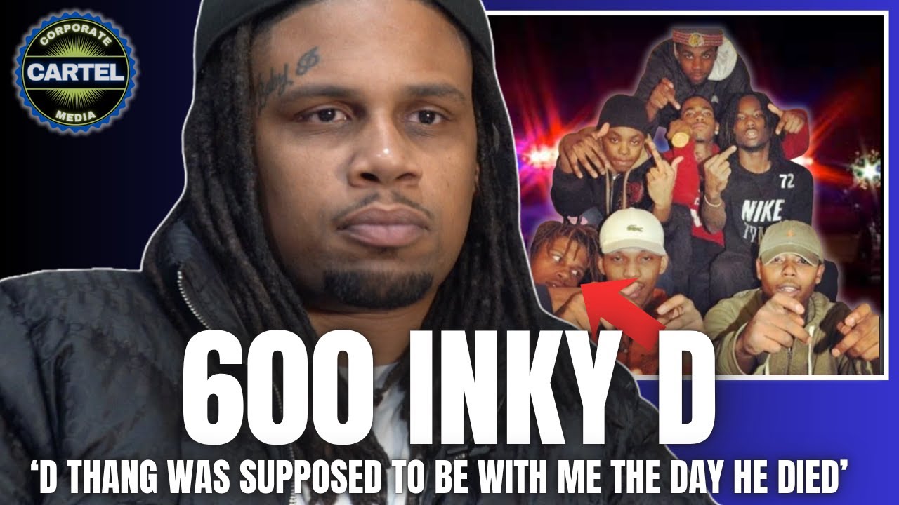 600 InkyD: День, когда он начал 600 с Booka, Cdai, Lil Boo и 600Manny| D Thang убили год спустя!