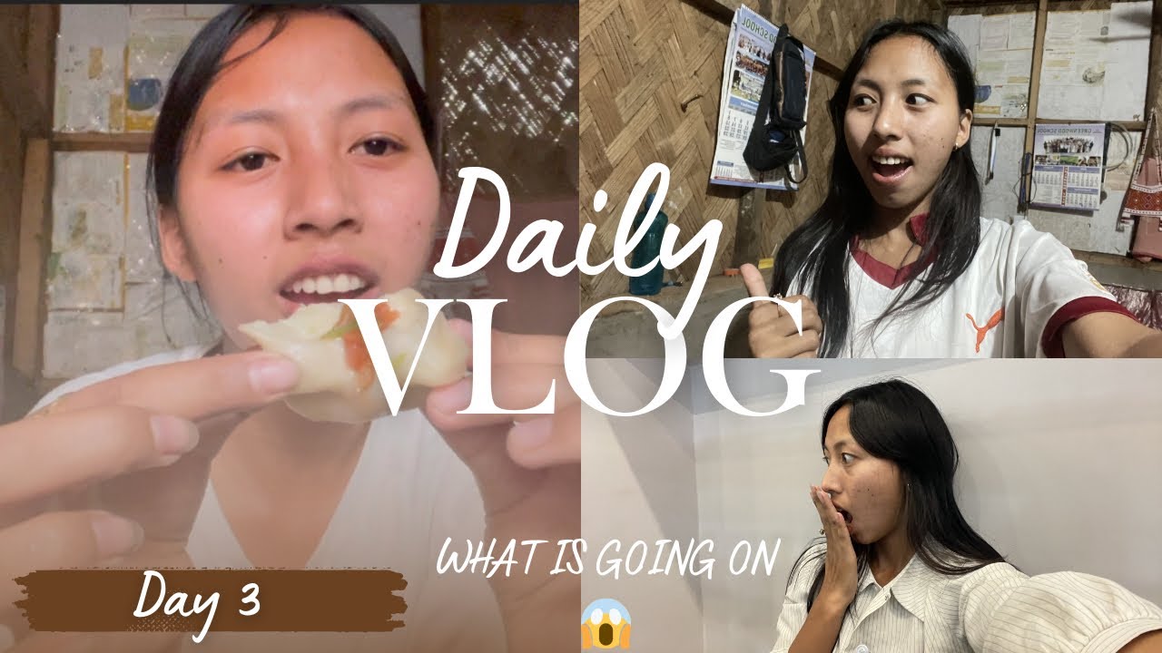 Daily vlog ||Day 3 💗||What is going on 😱😱 ||Momo banaya Dede ham dono naa 🤗🥟