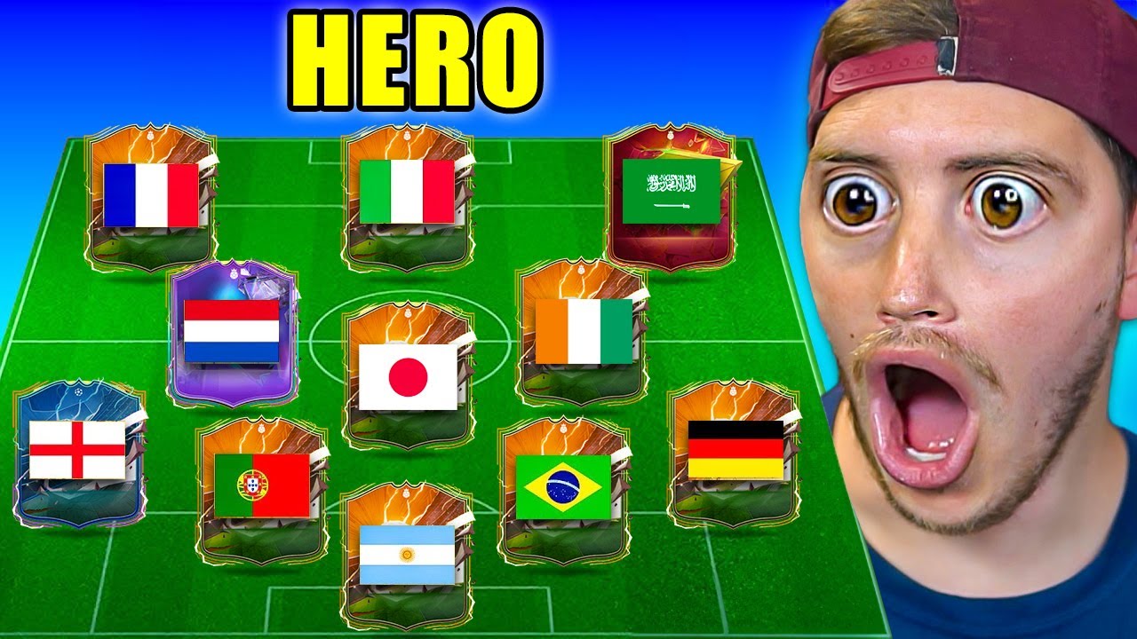 1 HERO per OGNI NAZIONE