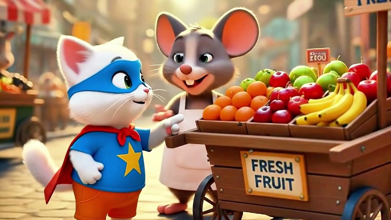The Superhero Cat Takes Its First Walk in the City 🦸‍♂️🐱🌆 | Ai Cat Story