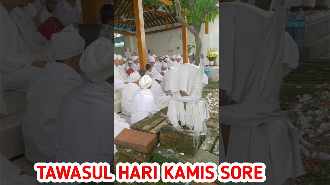 tawasulan di makam mbah ahmad