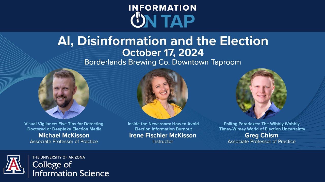 Information on Tap: AI, Disinformation and the Election