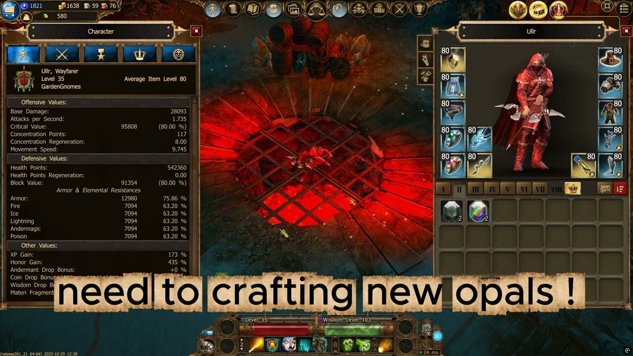 Low Level 35 - Ranger - Full Level 80 items ! - Ullr