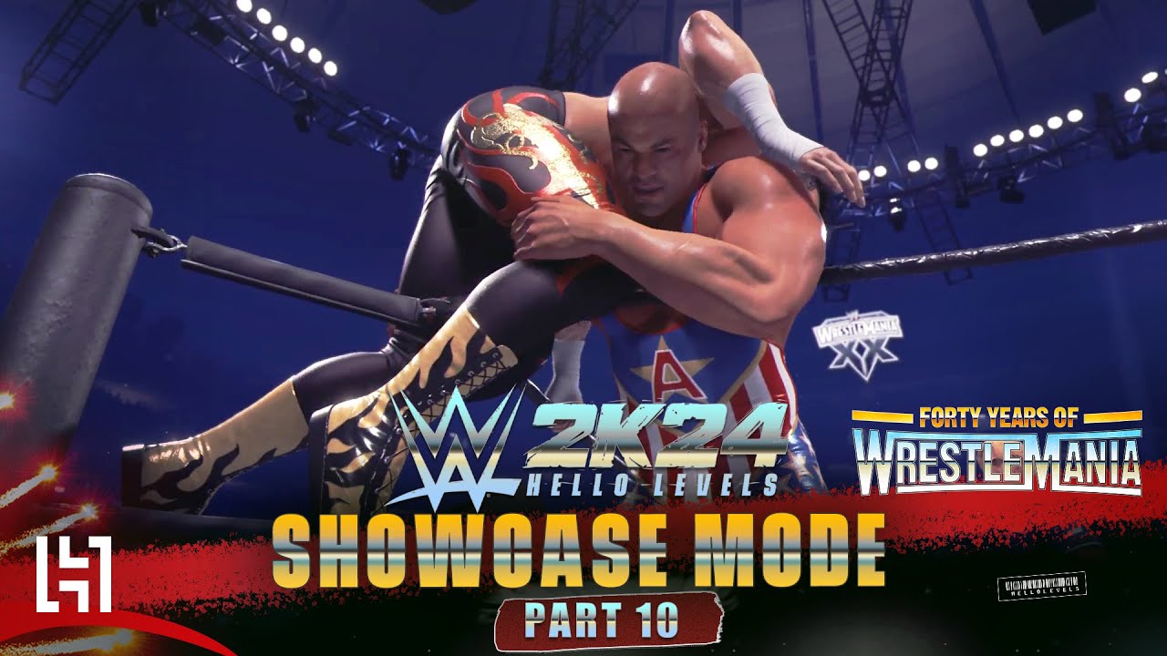 WWE 2K24 Showcase Mode Gameplay Part 10 - Can You Stand The Heat - Eddie Guerrero vs Kurt Angle