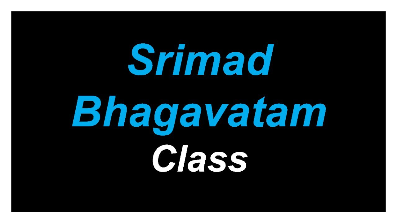 Srimad-bhagavatam Class (SB: 9. 23-01-21)