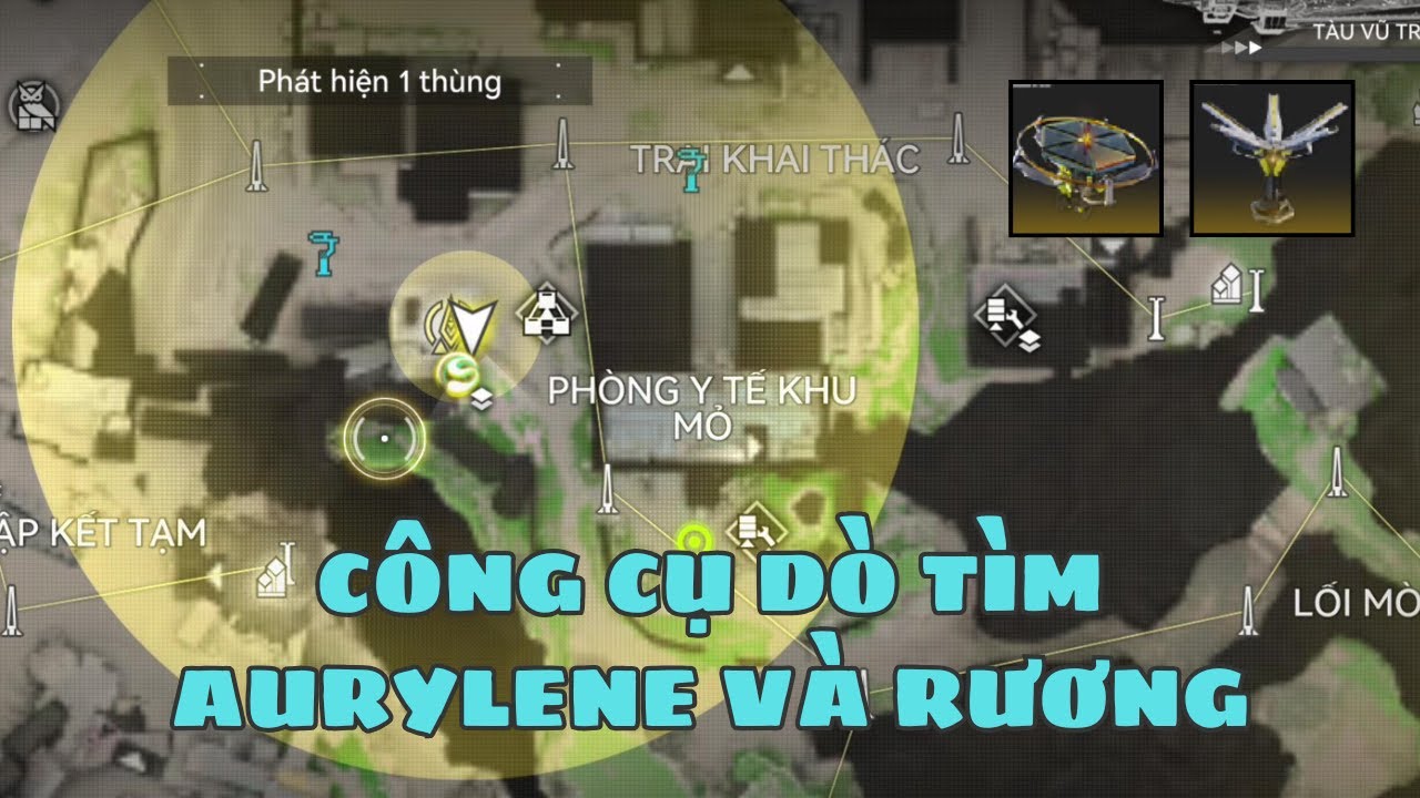 Công cụ dò tìm Aurylene và Rương | Arknights Endfield