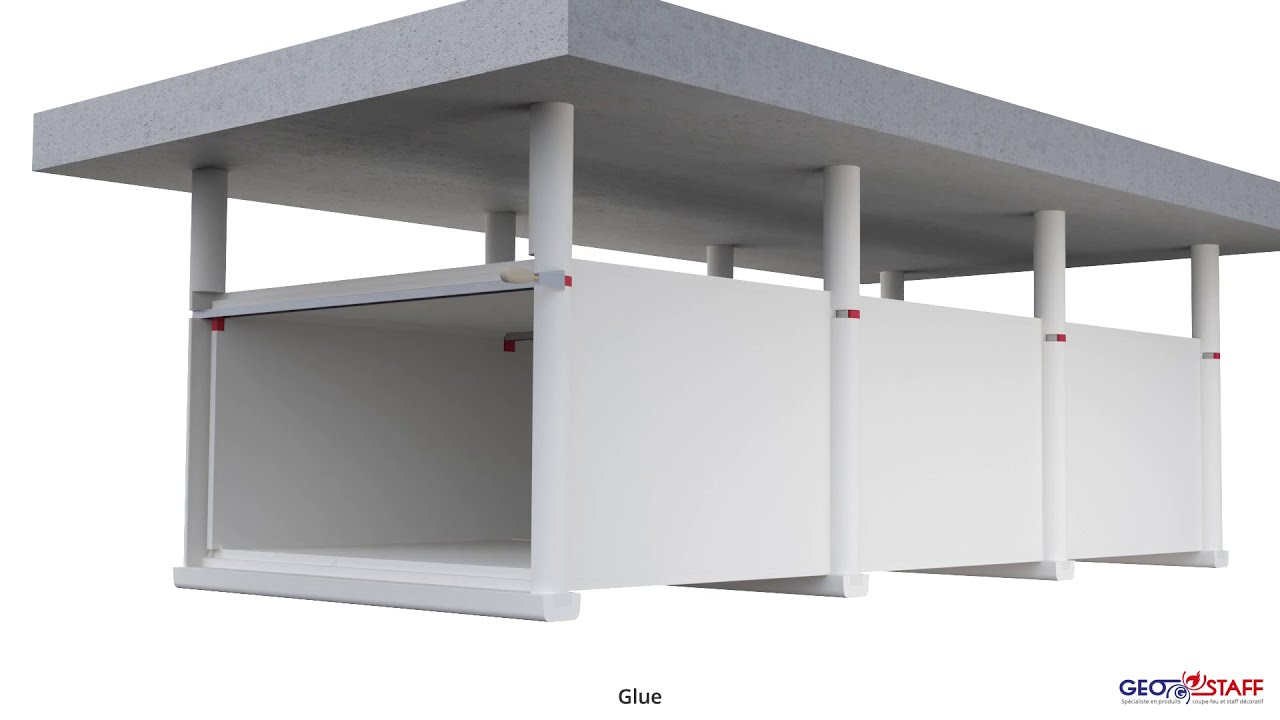 Large section horizontal fire duct - Geostaff Ventilation duct
