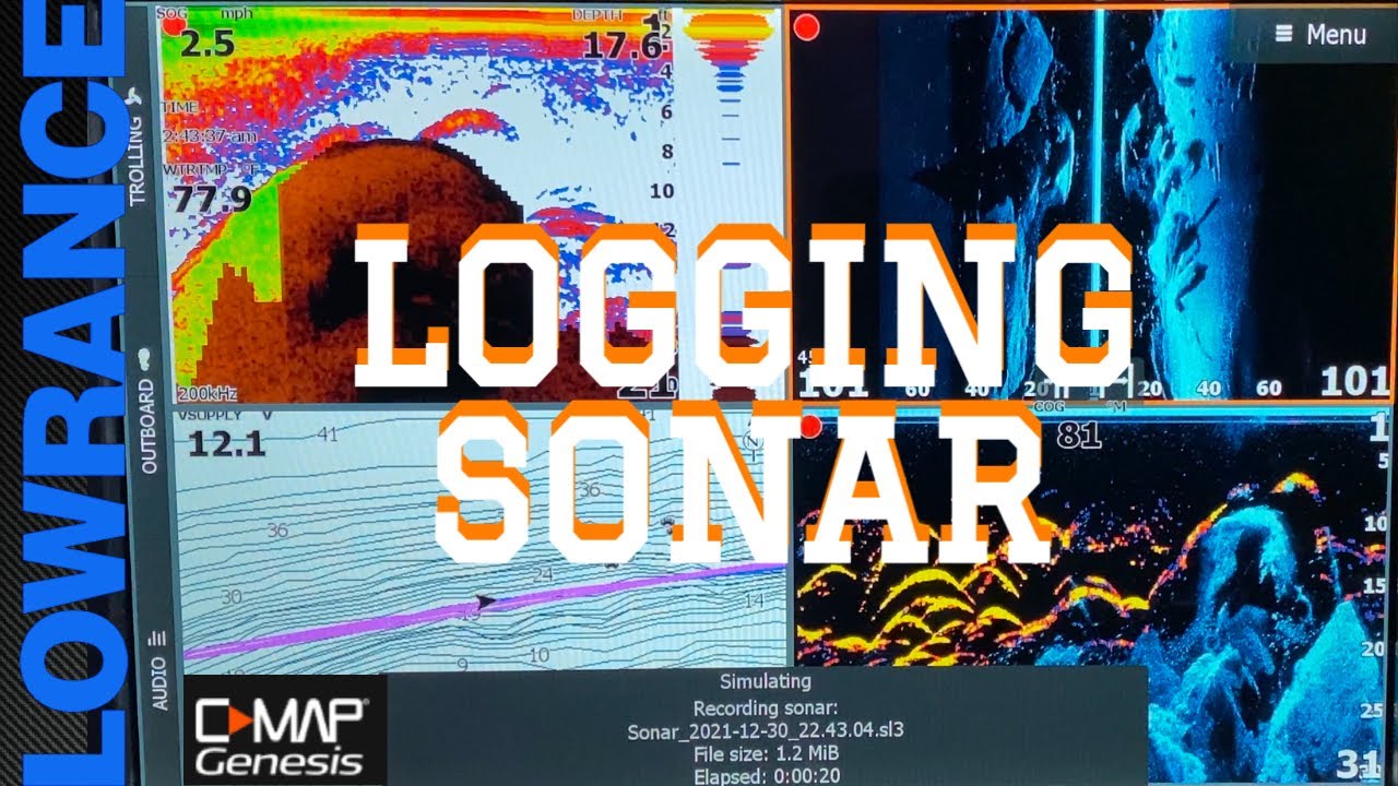 Lowrance HDS, Elite, Hook — регистрация и запись данных сонара для достижения наилучшего качества
